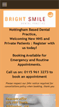 Mobile Screenshot of brightsmiledentalpractice.co.uk